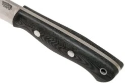 Bark River Mini Aurora CPM 3V, Black Linen Matte Micarta, Hollow Pins 13 Bark River Mini Aurora CPM 3V, Black Linen Matte Micarta, Hollow Pins -Victorinox Boutique BRK06 025BRKLM 05 bark river knives v202111