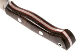 Bark River Mini Aurora CPM 3V, Green Canvas Micarta, Red Liner -Victorinox Boutique BRK06 025GNC RL 04 bark river brk06 025gnc rl 04