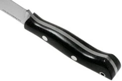 Bark River Mini Aurora Hunter CPM 3V, Black Canvas Micarta -Victorinox Boutique BRK06 028BRKC 04 bark river knives