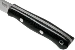 Bark River Mini Aurora Hunter CPM 3V, Black Canvas Micarta -Victorinox Boutique BRK06 028BRKC 05 bark river knives