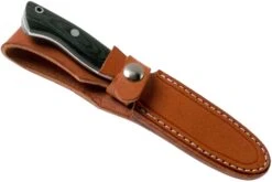 Bark River Mini Aurora Hunter CPM 3V, Black Canvas Micarta -Victorinox Boutique BRK06 028BRKC 06 bark river knives