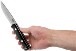 Bark River Bushcrafter II CPM 3V, Black Canvas Micarta -Victorinox Boutique BRK06 123BRKC 06 bark river knives