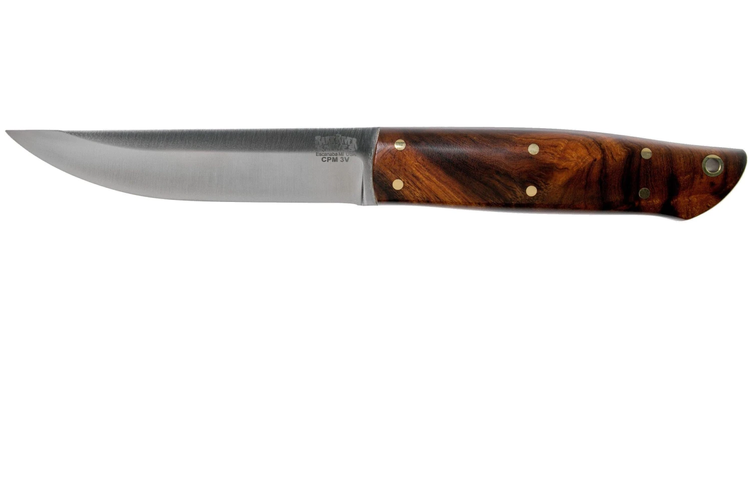 Bark River Puukko CPM 3V, Desert Ironwood Couteau Puukko 3 Bark River Puukko CPM 3V, Desert Ironwood Couteau Puukko