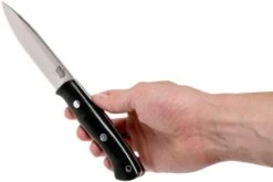 Bark River Aurora CPM Cru-Wear, Black Canvas Micarta, Couteau Bushraft -Victorinox Boutique BRK06 163BRKC 06 bark river brk06 163brkc 06