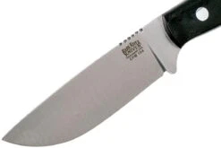 Bark River Bravo Necker II CPM 154CM, Black Canvas Micarta, Brown Sheath 12 Bark River Bravo Necker II CPM 154CM, Black Canvas Micarta, Brown Sheath -Victorinox Boutique BRK07 002BRKC 03 bark river brk07 002brkc 03