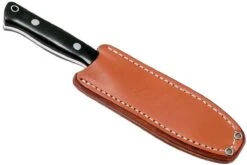 Bark River Bravo Necker II CPM 154CM, Black Canvas Micarta, Brown Sheath 16 Bark River Bravo Necker II CPM 154CM, Black Canvas Micarta, Brown Sheath -Victorinox Boutique BRK07 002BRKC 07 bark river brk07 002brkc 07