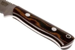 Bark River Bravo Necker II CPM 154CM, Burgundy Snakeskin Micarta -Victorinox Boutique BRK07 002SBC 04 bark river brk07 002sbc 13