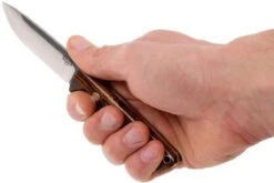 Bark River Bravo EDC A2 Rampless, Desert Ironwood, Brown Sheath -Victorinox Boutique BRK07 007DIW1 06 bark river brk07 007diw1 06