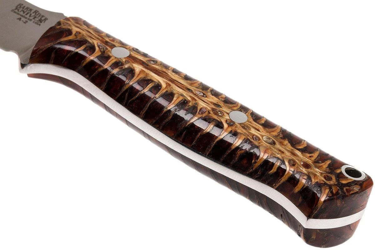 Bark River Bravo EDC A2, Orange & Red Pinecone, Black Sheath 6 Bark River Bravo EDC A2, Orange & Red Pinecone, Black Sheath – Image 4