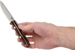 Bark River Bravo EDC CPM 154 Desert Ironwood, Rampless -Victorinox Boutique BRK07 054DIW RS 06 bark river