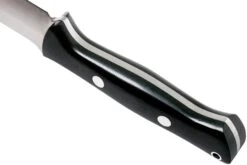 Bark River Bravo 1.5 LT CPM 3V, Black Canvas Micarta Couteau Outdoor -Victorinox Boutique BRK07 123BKC 04 bark river knives