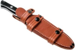 Bark River Bravo 1.5 LT CPM 3V, Black Canvas Micarta Couteau Outdoor -Victorinox Boutique BRK07 123BKC 07 bark river knives