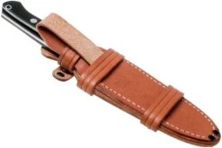 Bark River Bravo 1.5 LT CPM 3V, Black Canvas Micarta Couteau Outdoor -Victorinox Boutique BRK07 123BKC 08 bark river knives