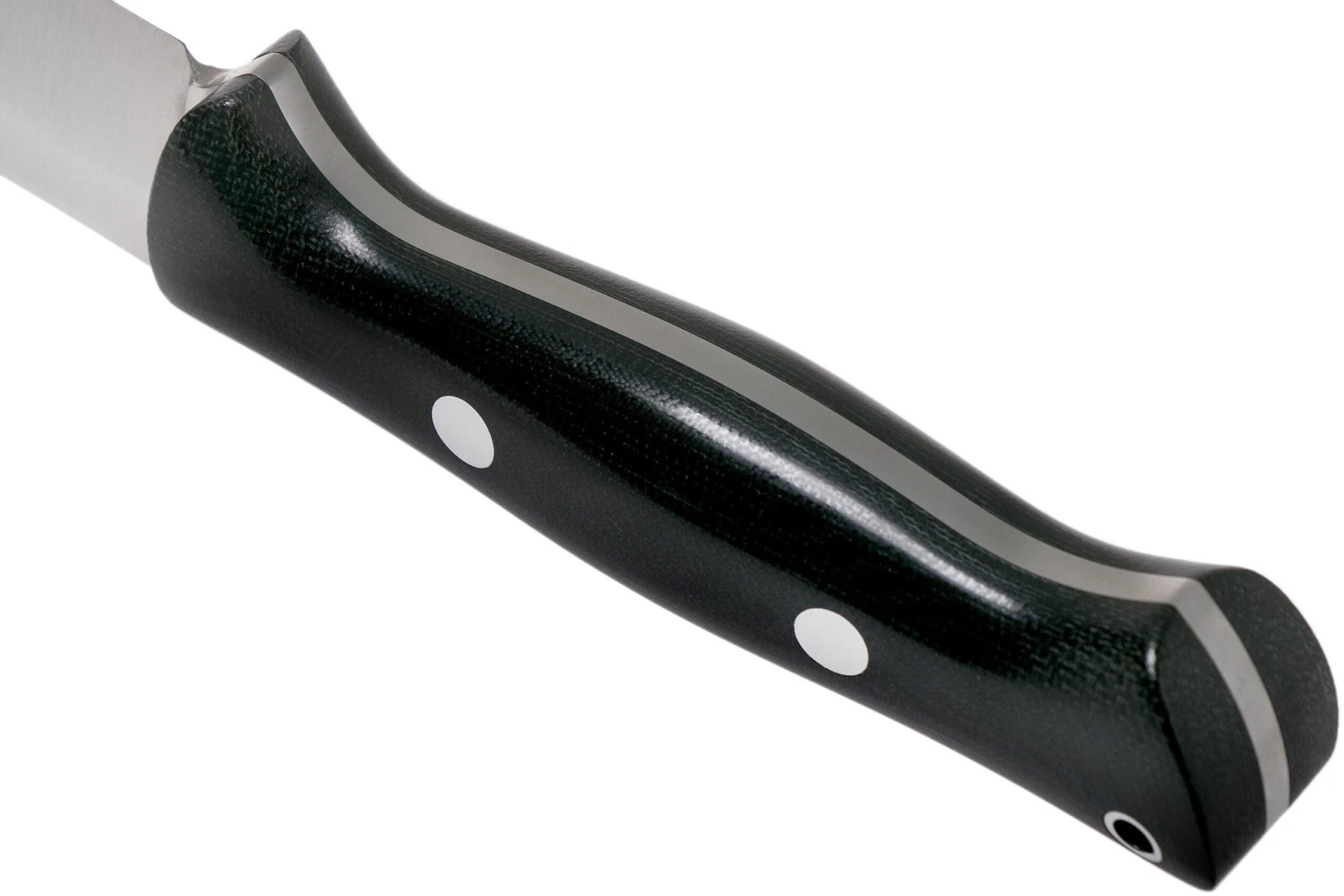 Bark River Bravo 1.2 LT CPM 3V Rampless, Black Canvas Micarta Couteau Outdoor 6 Bark River Bravo 1.2 LT CPM 3V Rampless, Black Canvas Micarta Couteau Outdoor – Image 4