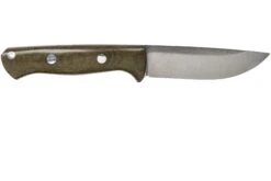 Bark River Bravo 1 Rampless CPM 154, Green Canvas Micarta -Victorinox Boutique BRK07 171GNC RS 02 bark river