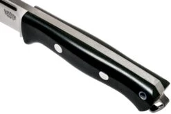 Bark River Bravo Squad Leader CPM 3V, Black Canvas Micarta -Victorinox Boutique BRK07 222BKRC 05 bark river knives