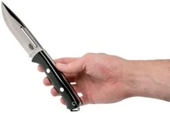 Bark River Bravo Squad Leader CPM 3V, Black Canvas Micarta -Victorinox Boutique BRK07 222BKRC 06 bark river knives