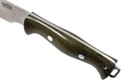 Bark River Bravo Machete CPM 1V Green Canvas Micarta Machette -Victorinox Boutique BRK07 371GNC 05 bark river