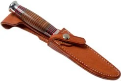 Bark River Michigan Hunter CPM Cru Wear Stacked Leather Couteau De Chasse 14 Bark River Michigan Hunter CPM Cru Wear Stacked Leather Couteau De Chasse -Victorinox Boutique BRK08 161SDL 06 bark river knives