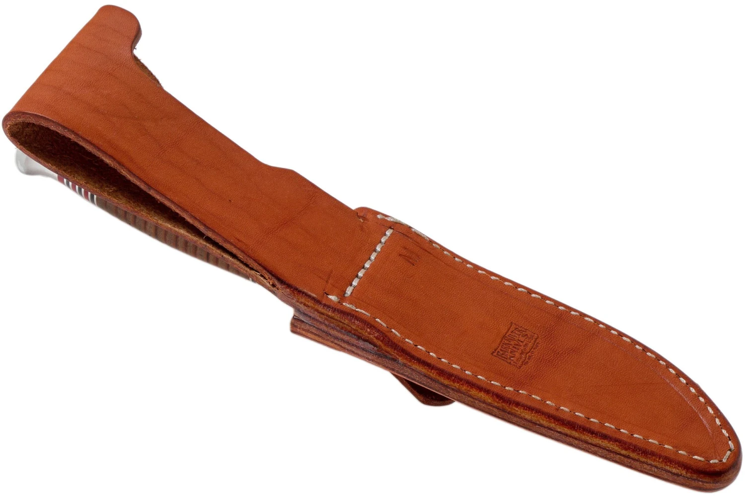 Bark River Michigan Hunter CPM Cru Wear Stacked Leather Couteau De Chasse 9 Bark River Michigan Hunter CPM Cru Wear Stacked Leather Couteau De Chasse – Image 7