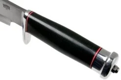 Bark River Shining Mountain Bowie A2 Black Canvas Micarta, Single Quillion Couteau Bowie -Victorinox Boutique BRK08 212BRKC01 05 bark river knives