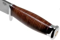 Bark River Teddy 2 A2 Stacked Leather Single Quillion Couteau Outdoor 13 Bark River Teddy 2 A2 Stacked Leather Single Quillion Couteau Outdoor -Victorinox Boutique BRK08 214SLDQ 05 bark river knives