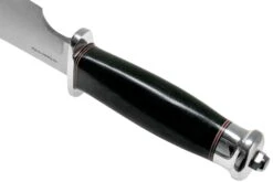 Bark River Highwayman III A2 Black Canvas Micarta Couteau Bowie -Victorinox Boutique BRK08 313BCM 04 bark river knives