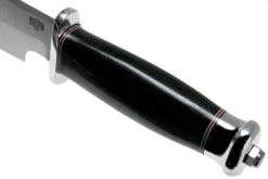 Bark River Highwayman III A2 Black Canvas Micarta Couteau Bowie -Victorinox Boutique BRK08 313BCM 05 bark river knives