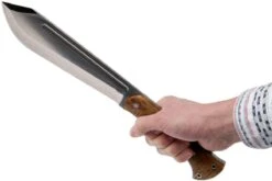 Bark River JX5 Vengeful 1 CPM 3V Dark Curly Maple Machette -Victorinox Boutique BRK10 123DCM 06 bark river brk10 123dcm 06