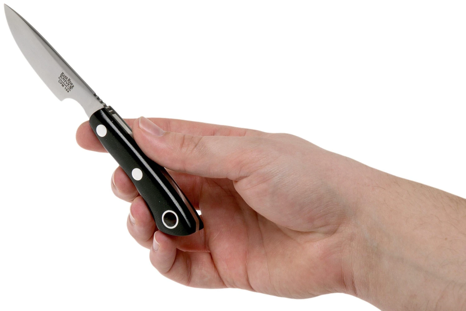 Bark River Rascal II CPM 154 Black Canvas Micarta Couteau De Chasse 7 Bark River Rascal II CPM 154 Black Canvas Micarta Couteau De Chasse – Image 5