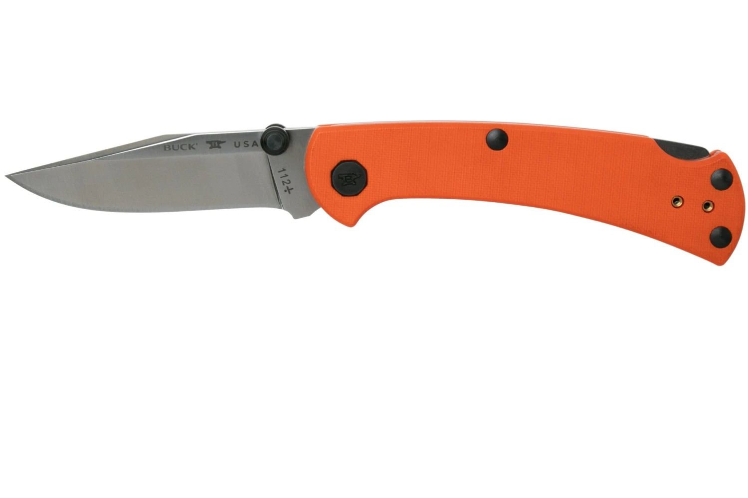 Buck 112 Ranger Slim Pro TRX Orange G10 0112ORS3 Couteau De Poche 3 Buck 112 Ranger Slim Pro TRX Orange G10 0112ORS3 Couteau De Poche