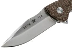 Buck Sprint Pro BB Burlap Micarta 0841BRS Couteau De Poche -Victorinox Boutique BUCK841BRS 03 buck