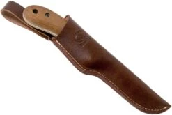BeaverCraft BSH2 Stainless Steel Bushcraft Knife Walnut Handle With Leather Sheath -Victorinox Boutique BVBSH2 06 beavercraft