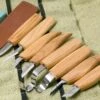 BeaverCraft Wood Carving Set Of 8 Knives S08, Set De Sculpture Sur Bois -Victorinox Boutique BVS08 01 beavercraft