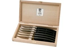 Claude Dozorme Le Thiers Coffret De Couteaux à Steak, 6 Pièces, Noir -Victorinox Boutique CD2 90 001 90M 06 claude dozorme