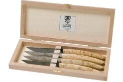 Claude Dozorme Le Thiers Coffret De Couteaux à Steak, 4 Pièces, Bouleau Noir -Victorinox Boutique CD2 90 079 66N 06 claude dozorme