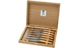 Claude Dozorme Le Thiers Art Deco Coffret De Couteaux à Steak, 6 Pièces, Genévrier -Victorinox Boutique CD5 90 001 47MI 06 claude dozorme