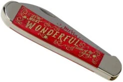 Case Copperhead, Christmas Gift Tin, Embellished Smooth Dark Red Bone, 10605, 6248W SS Couteau De Poche -Victorinox Boutique CE10605 04 case