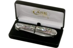 Case Copperhead Abalone, 12023, 8249W SS Couteau De Poche, Coffret Cadeau -Victorinox Boutique CE12023 05 case