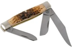 Case Large Stockman Amber Jigged Bone, 00204, 6375 CV Couteau De Poche -Victorinox Boutique CE204 02 case ce204 02