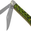 Case Peanut Green & Black Carbon Fiber-G10 Weave Smooth, 50714, 10220 SS Couteau De Poche -Victorinox Boutique CE50714 01 case