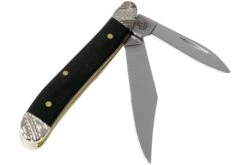 Case Peanut Ebony Wood, Worked Bolsters, 59674, 7220 SS Couteau De Poche -Victorinox Boutique CE59674 02 case