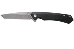 Case The Kinzua, Black Anodized Aluminum, Tanto S35VN, 64665 Couteau De Poche