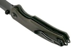 Civivi Pintail C2020C Black, Dark Green Micarta Couteau De Poche -Victorinox Boutique CIC2020C 05 civivi