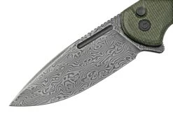 Civivi Conspirator C21006-DS1 Black Micarta, Damascus Couteau De Poche -Victorinox Boutique CIC21006 DS1 03 civivi