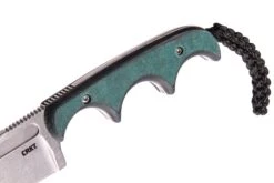 CRKT Minimalist Spear Point, Green Black, Couteau De Cou, Alan Folts Design -Victorinox Boutique CK 2396 04 crkt