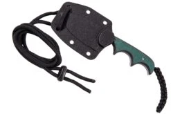 CRKT Minimalist Spear Point, Green Black, Couteau De Cou, Alan Folts Design -Victorinox Boutique CK 2396 06 crkt