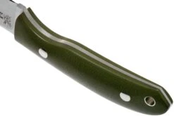 Casström Safari Olive G10 Couteau De Chasse 10607 Leather Sheath, Alan Wood Design -Victorinox Boutique CM10607 04 casstrom