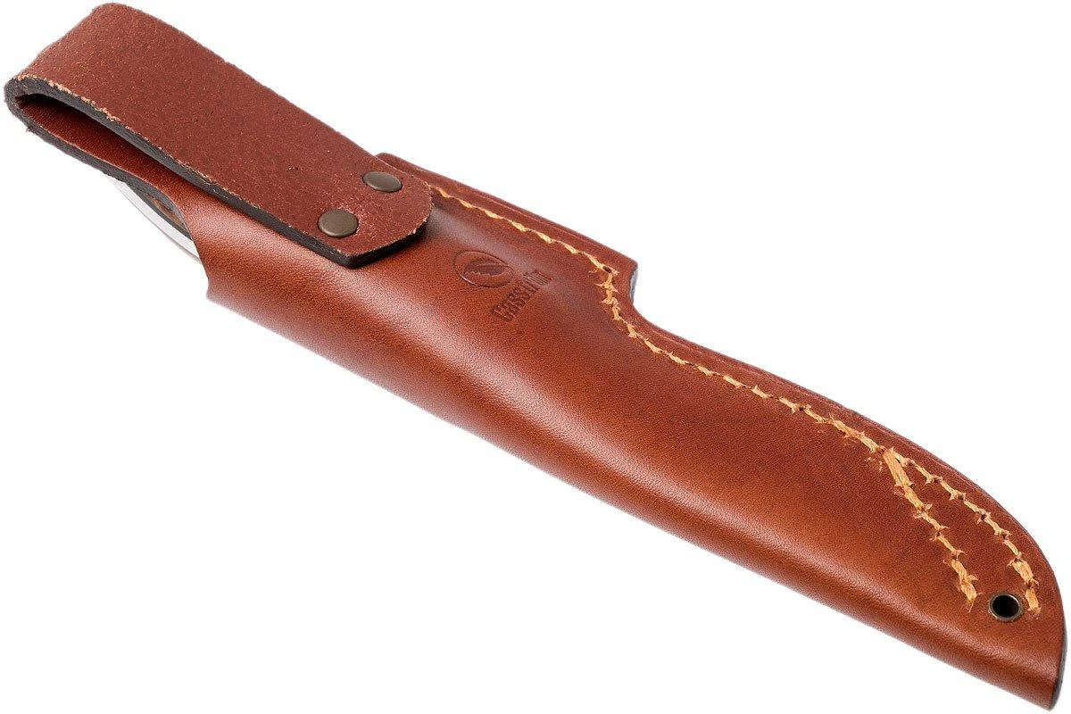 Casström No. 10 Swedish Forest Knife Curly Birch, 14C28N Flat Grind 13118 10 Casström No. 10 Swedish Forest Knife Curly Birch, 14C28N Flat Grind 13118 – Image 8