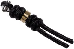 Chris Reeve Small Inkosi Lanyard With Bead Black/gold SIN-7002